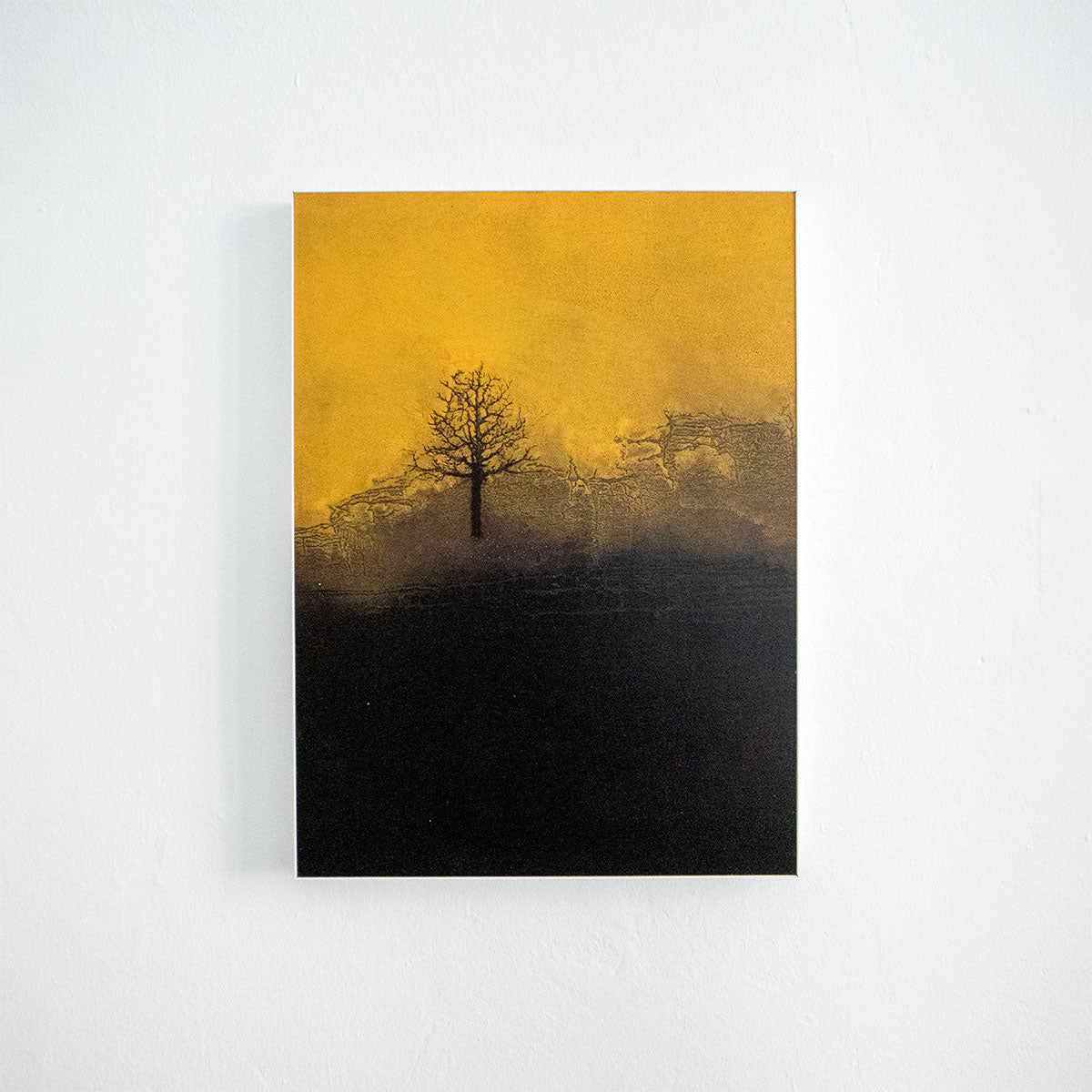 Árbol dorado - José Arias - 42x60cm